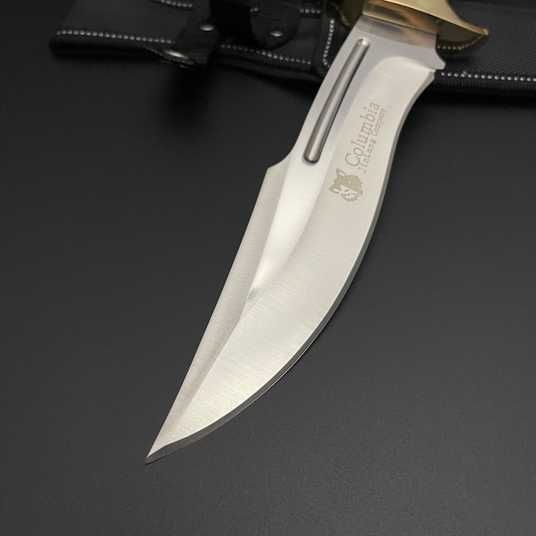Мисливський Columbia SA78 — 440C, full tang, з чохлом | BlackRaven