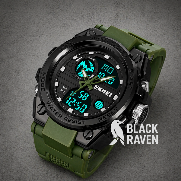 Часы SKMEI Military Green LED NN001 фото