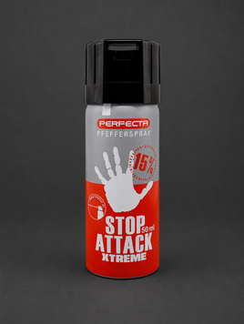 Газовий балончик Umarex Perfecta Stop Attack Xtreme 15%, 50 мл (струменевий) GAZ16 фото