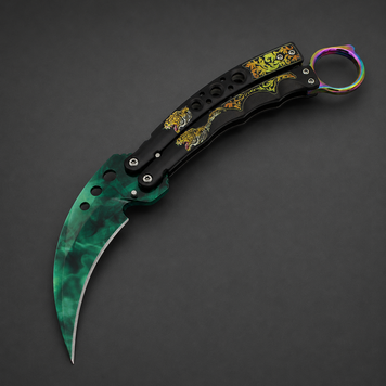 Бабочка Karambit Emerald BB177 фото